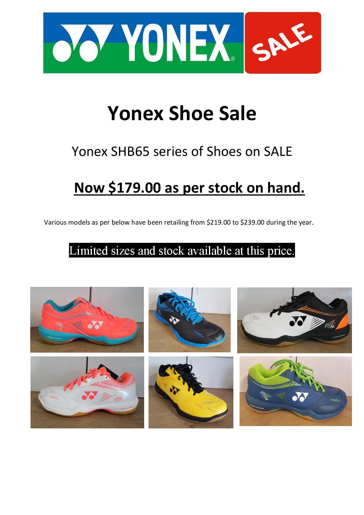 219 yonex badminton shoes